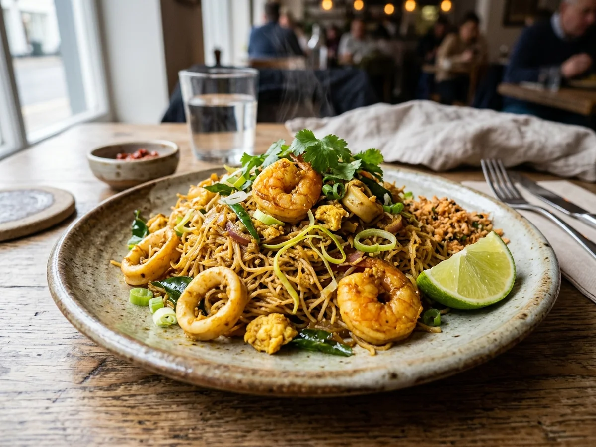 String Hoppers Seafood Kothu from Ceylon Kitchen