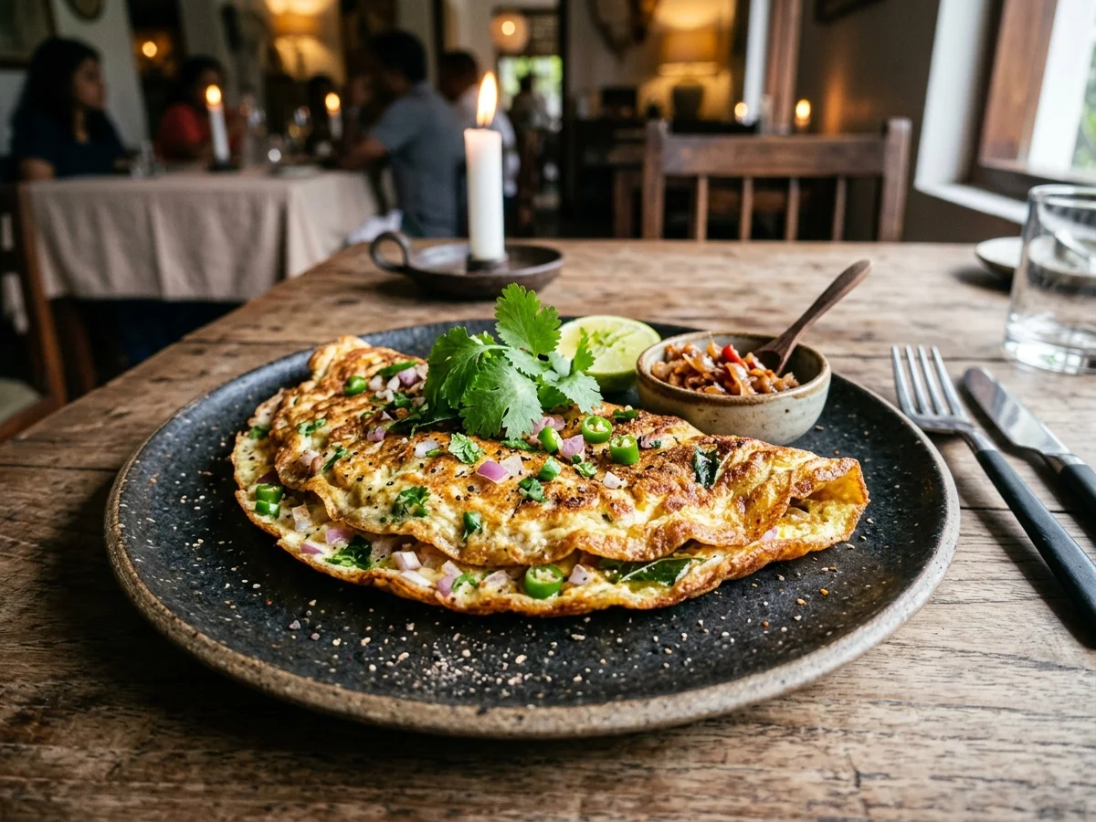 Omelette from Ceylon Kitchen