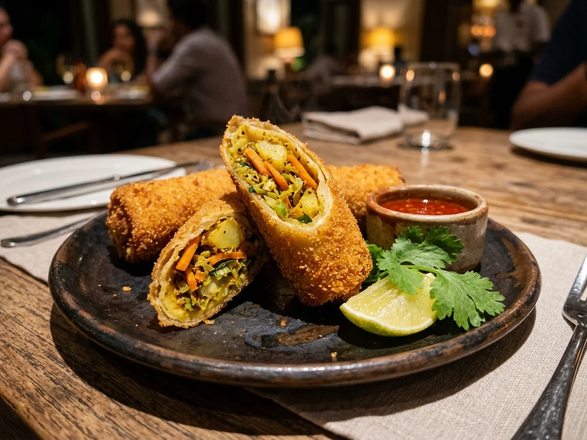Veg Rolls from Ceylon Kitchen