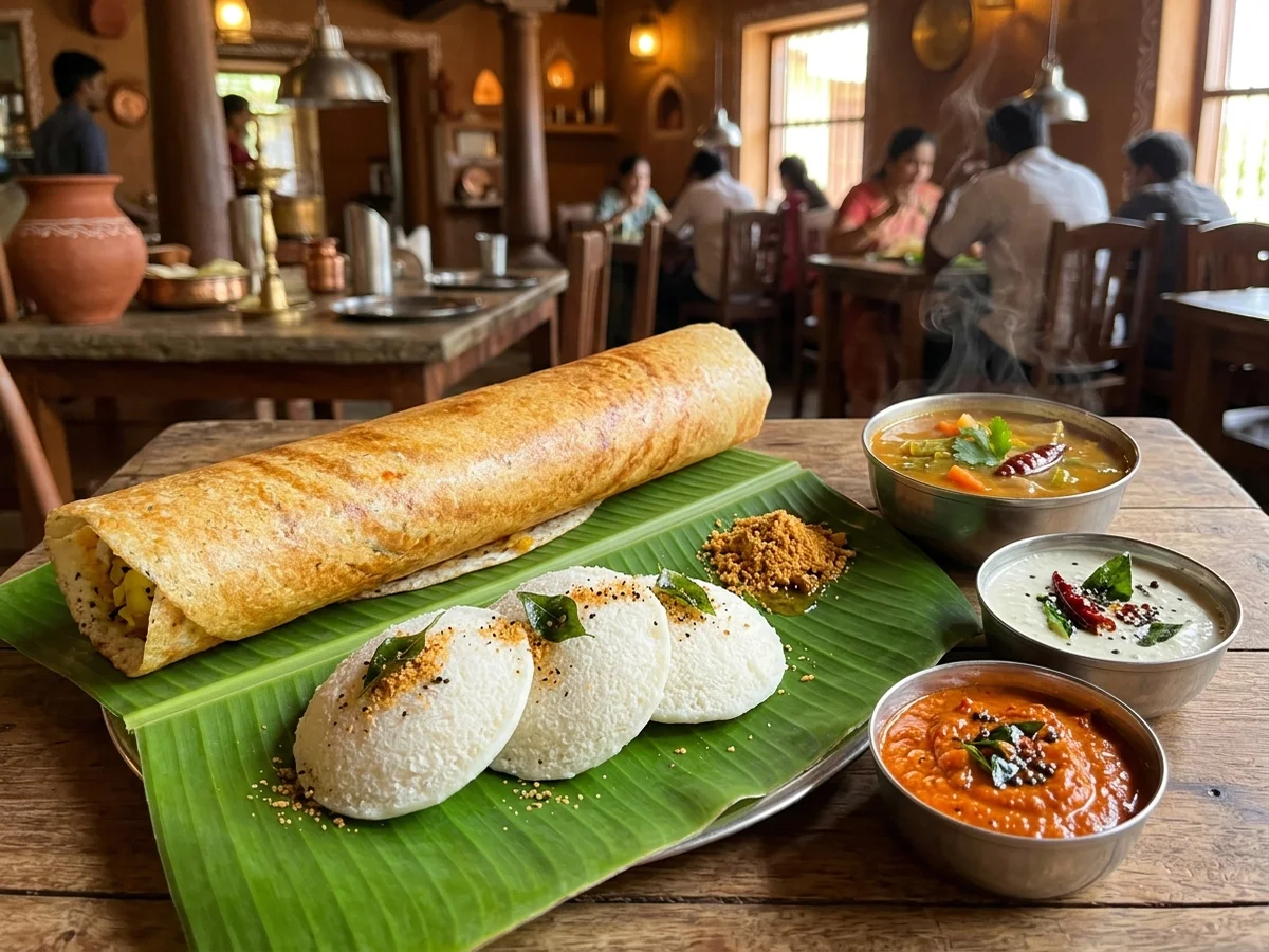 South Indian Dosa and Idly
